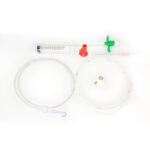 Catéter implantable Titanio y Polisulfona - No ensamblado